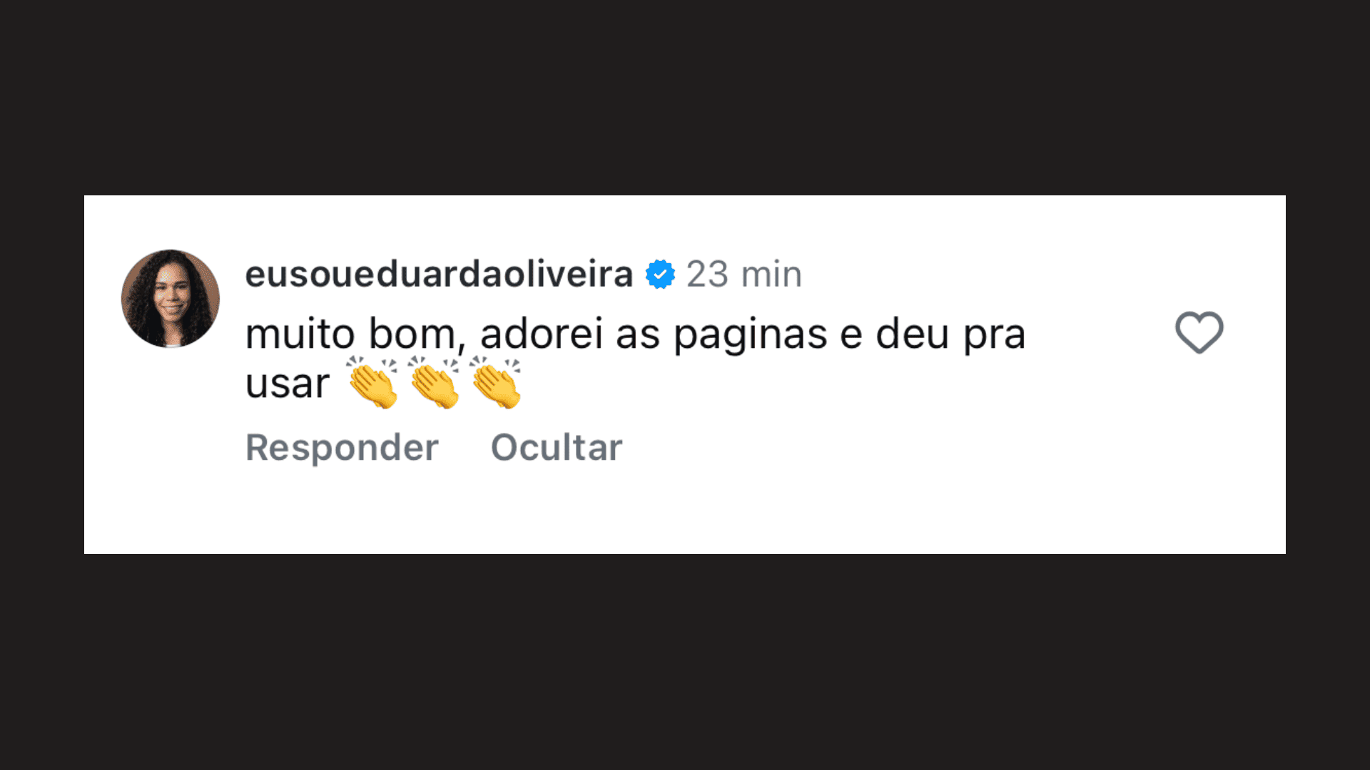 Depoimento 3 sobre o Kit