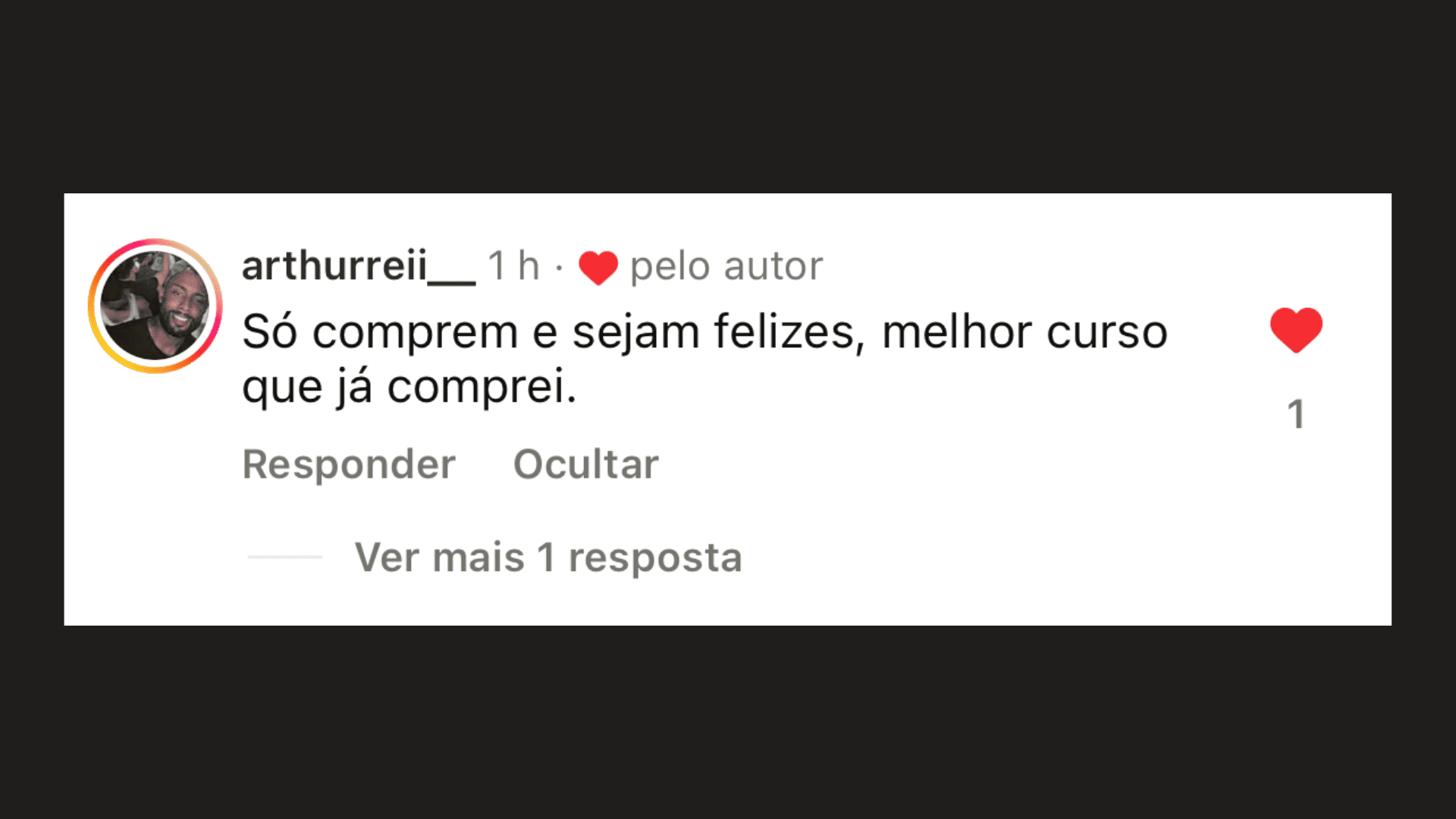 Depoimento 6 sobre o Kit